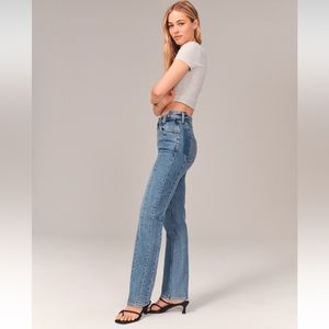 Abercrombie The 90s Straight Jeans